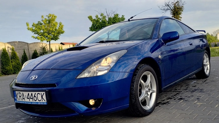 Toyota Celica cena 18900 przebieg: 222000, rok produkcji 2003 z Słomniki małe 172